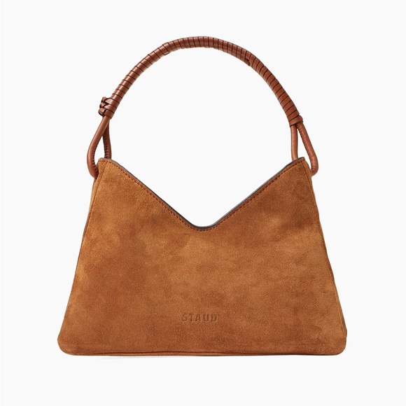 STAUD STAUD
Valerie Zip Suede Shoulder Bag - Picture 12 of 13